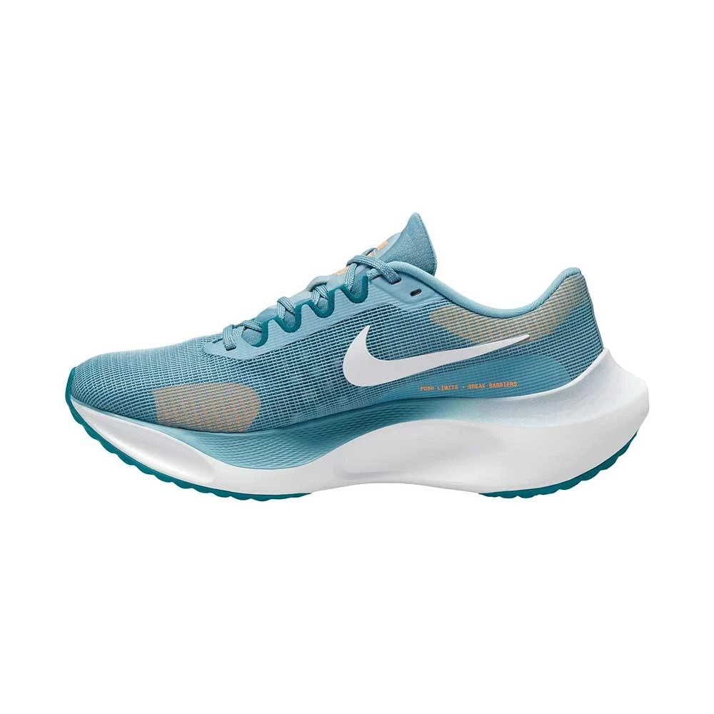 Nike Men's Zoom Fly 5 Running Shoe - Cerulean/White/Bright Spruce - Regular (D) 4 Nike Men's Zoom Fly 5 Running Shoe - Cerulean/White/Bright Spruce - Regular (D) - Image 2