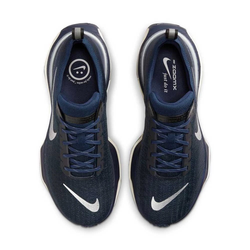 Nike Men's ZoomX Invincible Run Flyknit 3 Running Shoe - College Navy/Green Abyss/Blue Lightning 6 Nike Men's ZoomX Invincible Run Flyknit 3 Running Shoe - College Navy/Green Abyss/Blue Lightning - Image 4