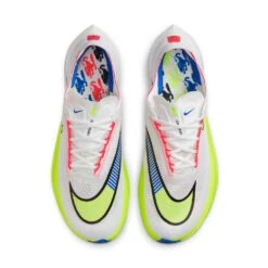 Men's Nike ZoomX Streakfly Premium Running Shoe - White/Black/Volt - Regular (D) -EveryShoes Shop DX1626 100 PHCTH001 1500