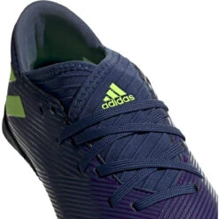 ADIDAS JR Nemeziz Messi Tango 19.3 TF Soccer Shoe - Tech Indigo/Signal Green/Glory Purple -EveryShoes Shop EF1811 03