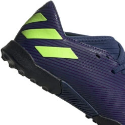 ADIDAS JR Nemeziz Messi Tango 19.3 TF Soccer Shoe - Tech Indigo/Signal Green/Glory Purple -EveryShoes Shop EF1811 04