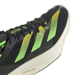 ADIDAS Unisex AdiZERO Adios Pro 3 Running Shoe - Core Black/Beam Yellow/Solar Green - Regular (D) -EveryShoes Shop GX6251 03 1