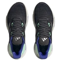 ADIDAS Men's Solar Glide 6 Running Shoe - Carbon/Silver Met/Pulse Mint - Regular (D) -EveryShoes Shop HP7609 01