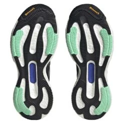 ADIDAS Men's Solar Glide 6 Running Shoe - Carbon/Silver Met/Pulse Mint - Regular (D) -EveryShoes Shop HP7609 02