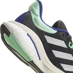 ADIDAS Men's Solar Glide 6 Running Shoe - Carbon/Silver Met/Pulse Mint - Regular (D) -EveryShoes Shop HP7609 04