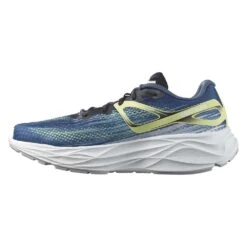 Salomon Men's Aero Blaze Running Shoe- Blue Ashes/Sunny Lime/Dark Sapphire- Regular (D) -EveryShoes Shop L47049200 1c091cc8afd4a8f2210419d36db57a20