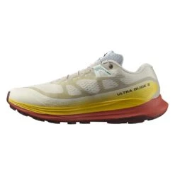 Salomon Men's Ultra Glide 2 Trail Running Shoe - Rainy Day/Freesia/Hot Sauce - Regular (D) 10 Salomon Men's Ultra Glide 2 Trail Running Shoe - Rainy Day/Freesia/Hot Sauce - Regular (D) -EveryShoes Shop L47212200 1 GHO ULTRA GLIDE 2Rainy Day Freesia Hot Sauce