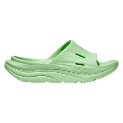 Hoka Unisex Ora Recovery Slide 3 - Lime Glow/Lime Glow - Regular (D)