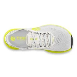 Topo Athletic Men's Cyclone Running Shoe - White/Lime - Regular (D) -EveryShoes Shop M045 WHTLIM 4