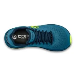 Topo Athletic Men's Ultraventure 3 Trail Shoe- Blue/Lime- Regular (D) -EveryShoes Shop M060.Blue Lime 02