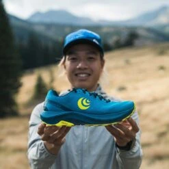 Topo Athletic Men's Ultraventure 3 Trail Shoe- Blue/Lime- Regular (D) -EveryShoes Shop M060.Blue Lime 11