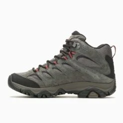 Merrell Men's Moab 3 Waterproof Hiking Boot- Beluga - Regular (D) -EveryShoes Shop MRLM J035833 040722 S21 180