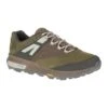 Merrell Men's Zion Waterproof Trail Shoe - Dark Olive - Regular (D) -EveryShoes Shop MRLM J16871 091418 F19 HERO