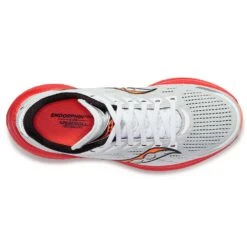 Saucony Men's Endorphin Speed 3 Running Shoe- White/Black/Vizi- Regular (D) -EveryShoes Shop S20756 85 3