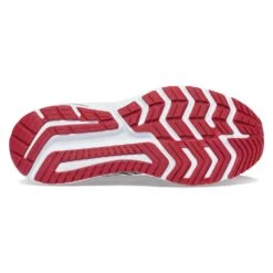 Saucony Men's Omni 21 Running Shoe - Alloy/Garnet- Wide (2E) -EveryShoes Shop S20763 20 4