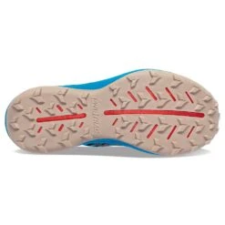 Saucony Men's Endorphin Edge Trail Shoe- Ocean/Black- Regular (D) -EveryShoes Shop S20773 31 4