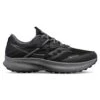 Saucony Men's Ride 15 Tr Gtx Trail Shoe - Black/Charcoal -EveryShoes Shop S20799 10 1