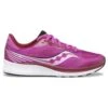 Saucony Youth Ride 14 Running Shoe - Pink -EveryShoes Shop SAUK SK165318 Ride14 100820 AW21 03
