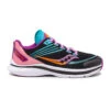Saucony Youth Kinvara 12 Running Shoe - Black/Pink -EveryShoes Shop SK164379 3