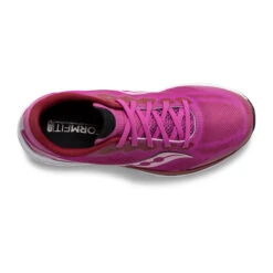 Saucony Youth Ride 14 Running Shoe - Pink -EveryShoes Shop SK165318 5 1