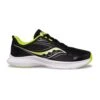 Saucony Youth Kinvara 13 Running Shoe - Black/Lime -EveryShoes Shop SK265520 3 1