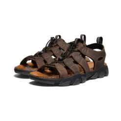 Keen Men's Daytona II Sandal - Bison/Black - Regular (D) -EveryShoes Shop daytona 3