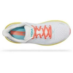 Hoka Men's Clifton 8 Running Shoe - Blanc De Blanc/Illuminating— Regular (D) -EveryShoes Shop hoka heren clifton 8 1119393 bdbi 04